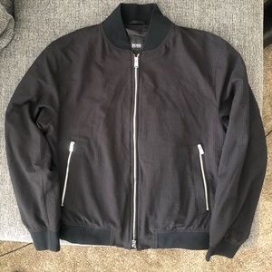 Hugo Boss Jackets & Coats - Hugo Boss Cadus Textured Bomber Jacket Hugo Boss Jackets & Coats - Hugo Boss Cadus Textured Bomber Jacket